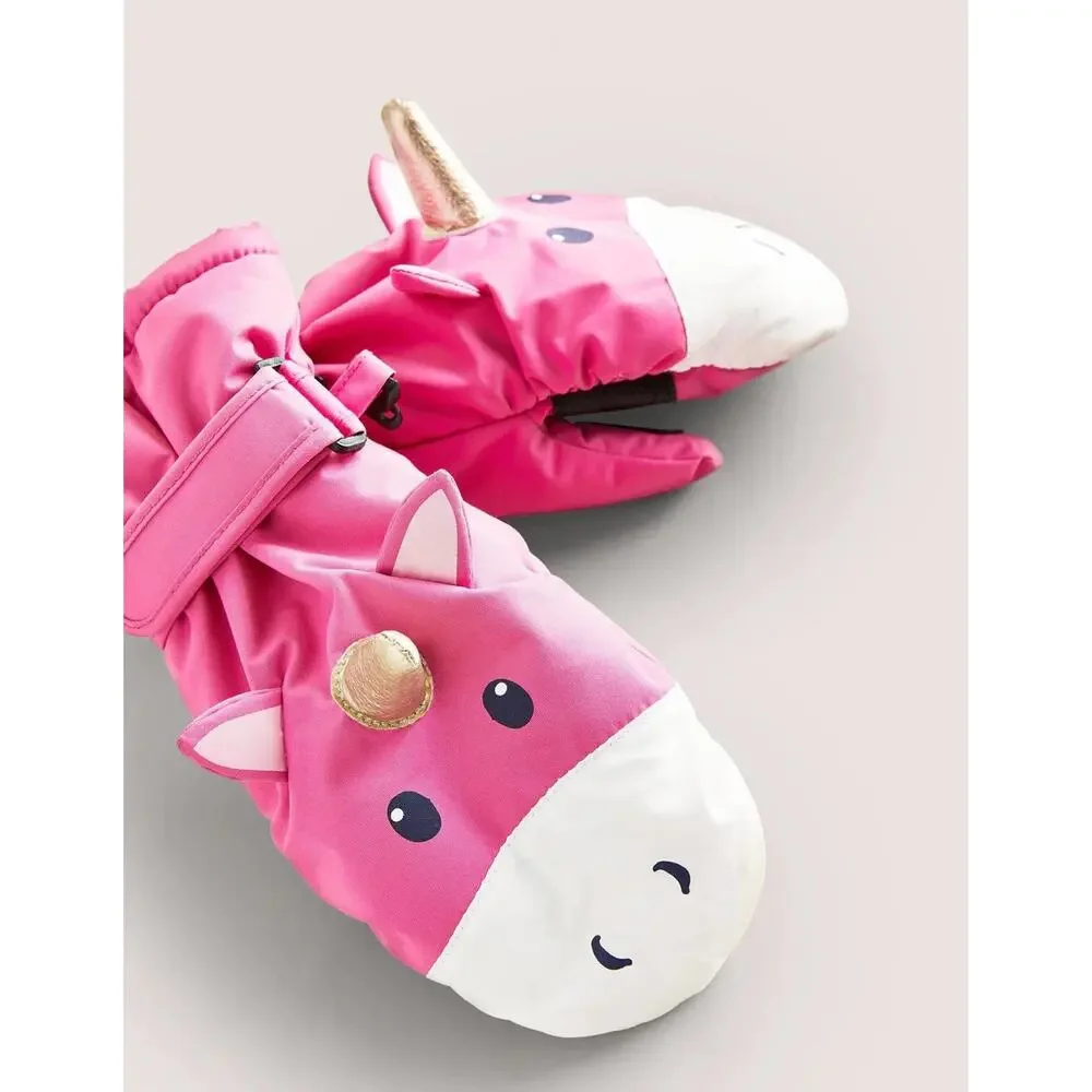 NWT❤️Mini Boden Novelty All Weather Mittens sz5-8Y